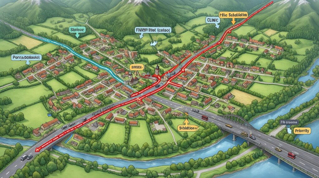 Сельские территории: жизнь и проблемы малых поселений, ФАПы, дороги, связь - иллюстрация